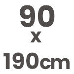 90x190 cm