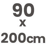 90x200 cm